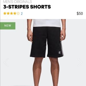 Adidas 3-Stripes Shorts (M)